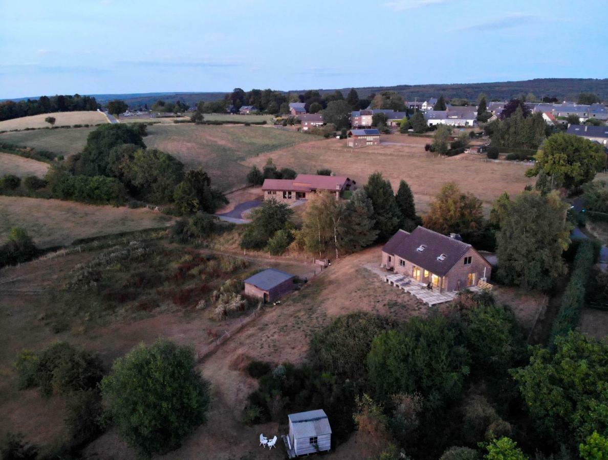 Villa Le Pre Du Poney Spa Exterior foto