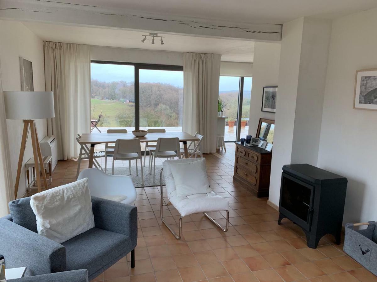 Villa Le Pre Du Poney Spa Exterior foto